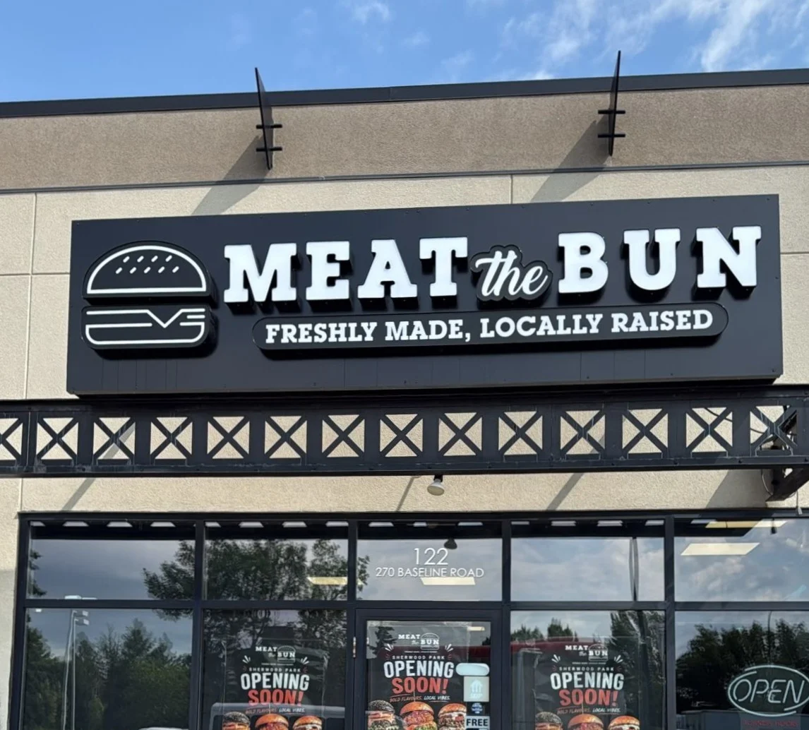 Meat The Bun Sherwood Park restaurant at 270 Baseline Rd #122 - gourmet smash burgers