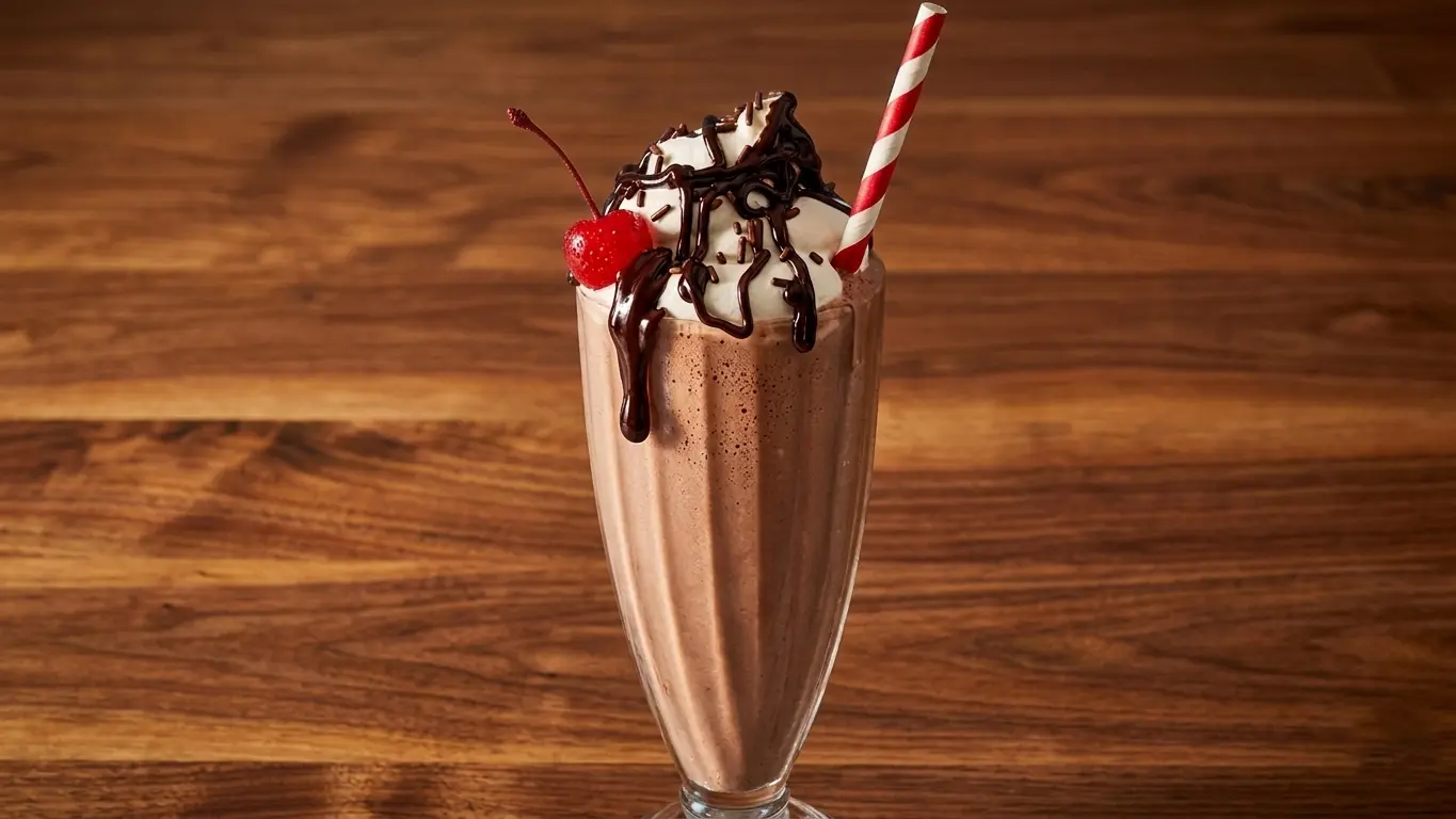 Chocolate Milkshake delivery to Summerside from Meat The Bun Edmonton