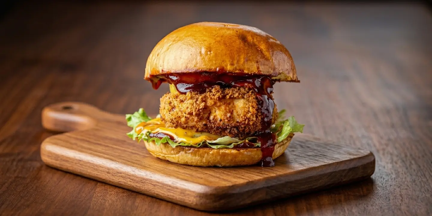 Uptown Downtown Burger delivery to Summerside from Meat The Bun Edmonton